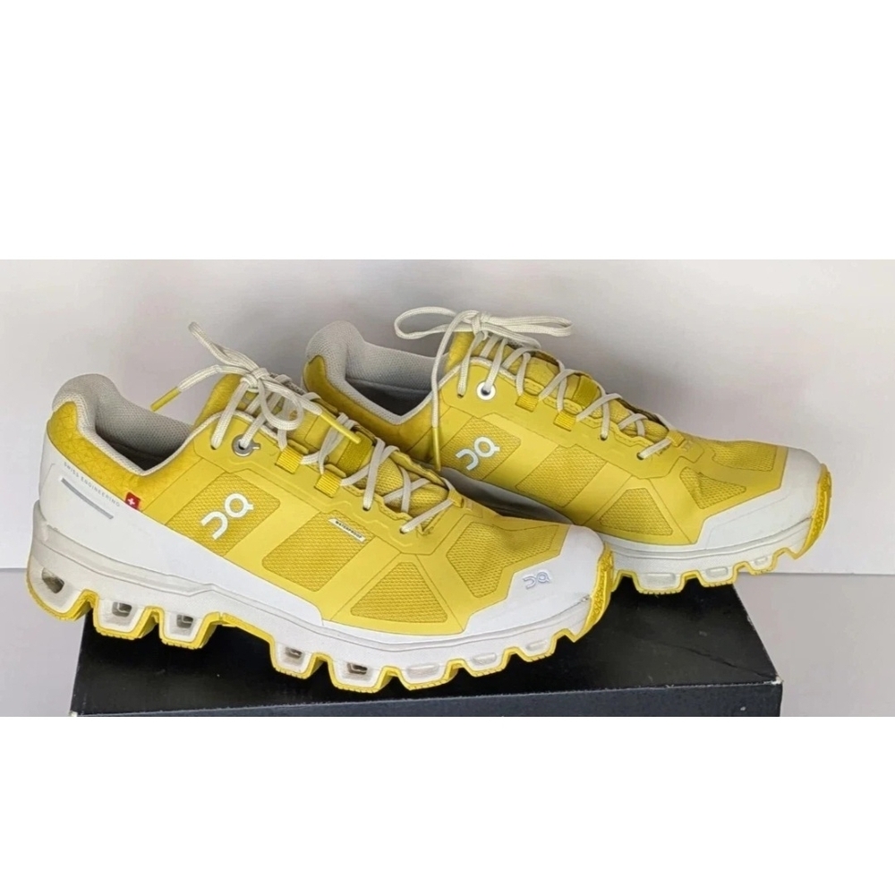 On Running Women's Sneakers - Yellow and White